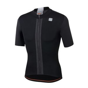 Sportful Strike fietsshirt korte mouwen zwart heren XL