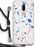 Terrazzo N°6: OnePlus 6 Transparant Hoesje met koord