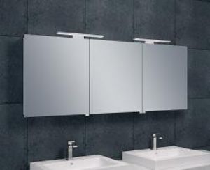 Wiesbaden Luxe spiegelkast +Led verlichting 160x60x14 cm