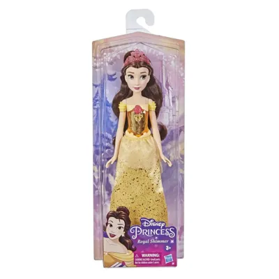 Disney princess royal shimmer belle pop van hasbro