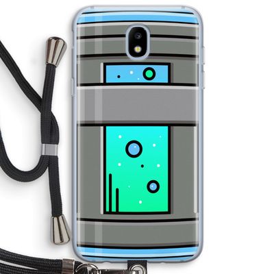 Chug Bottle: Samsung Galaxy J5 (2017) Transparant Hoesje met koord