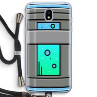 Chug Bottle: Samsung Galaxy J5 (2017) Transparant Hoesje met koord
