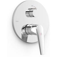 Douchekraan afbouwdeel Tres Fuji | Inbouw | Mengkraan | 2-weg | Rond | Chroom