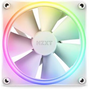 NZXT F120 RGB DUO - 120mm RGB Fan - Single - White
