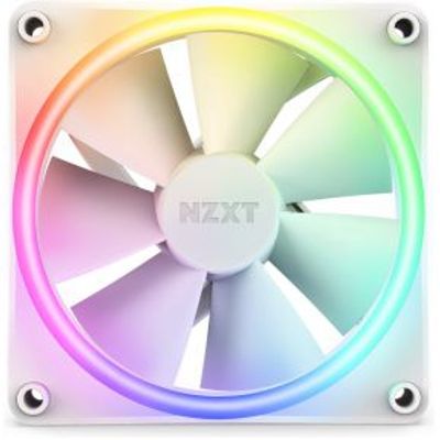 NZXT F120 RGB DUO - 120mm RGB Fan - Single - White