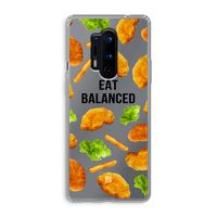 Eat Balanced: OnePlus 8 Pro Transparant Hoesje
