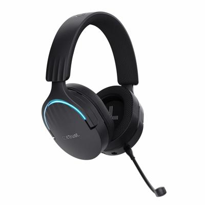 Hoofdtelefoon met microfoon Trust 24901 GXT491 FAYZO WIRELESS Zwart
