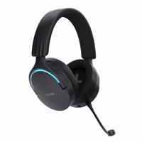 Hoofdtelefoon met microfoon Trust 24901 GXT491 FAYZO WIRELESS Zwart - thumbnail