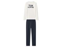 Esmara Kids Kinder pyjama (Wit/donkerblauw, 158/164)