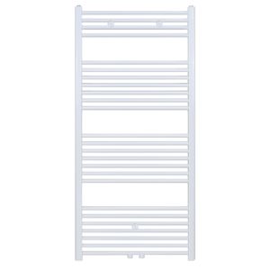 Designradiator BWS Nile Gobi140x60cm 754W Wit (Midden/zij-aansluiting)