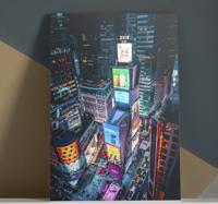 Canvas schilderij landen en steden Time square new york Canvas schilderij landen en steden Time square new york