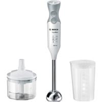 Bosch ErgoMixx Stabmixer, 600 Watt, Edelstahl-Mixfuß, Zerkleinerer, weißgrau Staafmixer Wit-grijs