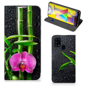 Samsung Galaxy M31 Smart Cover Orchidee