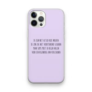 Regenboog: iPhone 12 Pro Transparant Hoesje