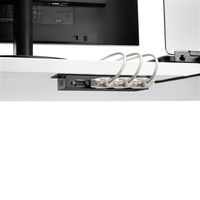 StarTech.com 4-poort USB naar DB9 RS232 Seriële Adapter Hub Industrieel DIN-rail en Wandmontage - thumbnail