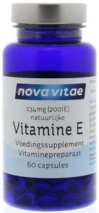 Nova Vitae Vitamine E 200iu Capsules