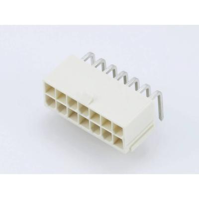 Molex 874271402 Female header, inbouw (standaard) Totaal aantal polen: 14 Rastermaat: 4.20 mm Inhoud: 1 stuk(s) Tray