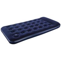1-persoons luchtbed - 28 cm hoogte - Ingebouwd hoofdkussen - Ingebouwde voetpomp - 188x99x28 cm - Camping bed