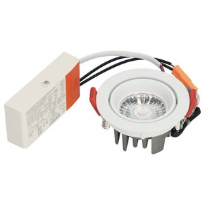 BM100-02 Rond kantelbaar Wit