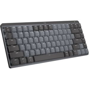 Logitech MX Mini Mechanical for Mac toetsenbord Kantoor Bluetooth QWERTY US International Grafiet, Grijs