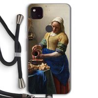 The Milkmaid: Pixel 4a 5G Transparant Hoesje met koord