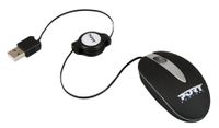 Port Designs Mini Mouse Zip muis USB Type-A Optisch