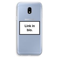 Link in bio: Samsung Galaxy J3 (2017) Transparant Hoesje