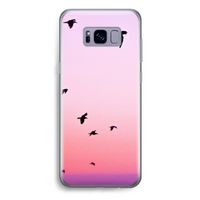 Fly away: Samsung Galaxy S8 Plus Transparant Hoesje