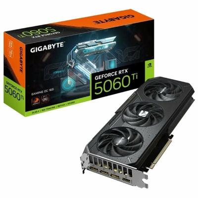 Videokaart Gigabyte geforce rtx 5060 ti 16 GB GDDR6 GDDR7