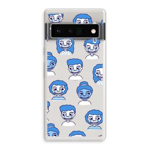 Gezichtjes: Google Pixel 6 Pro Transparant Hoesje