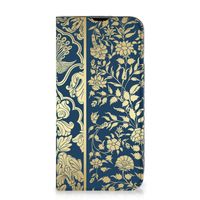 iPhone 14 Smart Cover Beige Flowers
