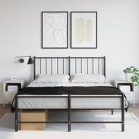 Nachtkastjes 2 st 36x39x50,5 cm staal wit