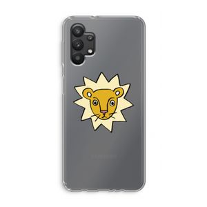Kleine leeuw: Samsung Galaxy A32 5G Transparant Hoesje