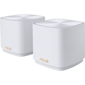 ZenWiFi AX Mini (XD4), 2 stuks Mesh Router