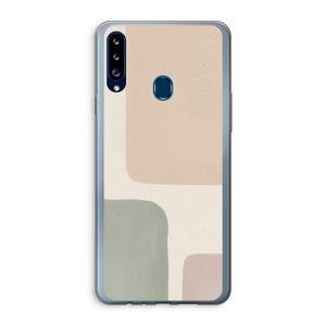 Geo #7: Samsung Galaxy A20s Transparant Hoesje