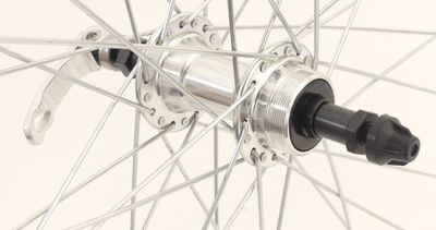 Achterwiel 28 x 1/4" ZAC19 Freewheel QR - zilver