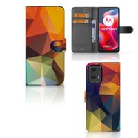 Motorola Moto G24 | G04 | G24 Power | Book Case | Polygon Color