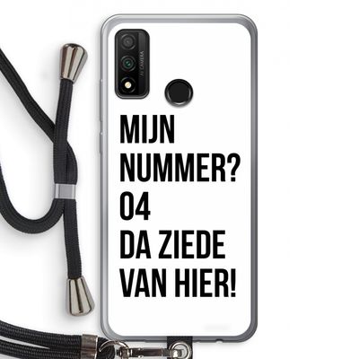 Da ziede van hier: Huawei P Smart (2020) Transparant Hoesje met koord