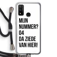Da ziede van hier: Huawei P Smart (2020) Transparant Hoesje met koord