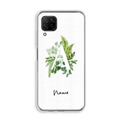 Green Brush: Huawei P40 Lite Transparant Hoesje