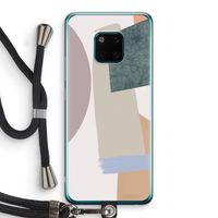 Lindo: Huawei Mate 20 Pro Transparant Hoesje met koord
