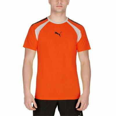 Heren-T-Shirt met Korte Mouwen Puma TeamLIGA Oranje Mannen - Maat: S