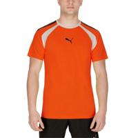 Heren-T-Shirt met Korte Mouwen Puma TeamLIGA Oranje Mannen - Maat: S