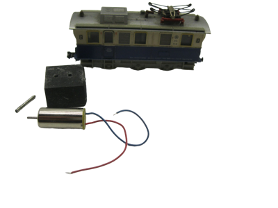 micromotor NF004 motor ombouwset voor Fleischmann Schienereinigungslok, Werkslok