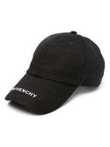 Givenchy casquette à logo brodé - Noir