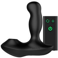 Nexus - Revo Air Remote Control Roterende Prostaat Massager met Zuigmond - thumbnail