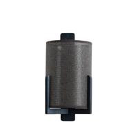 Light & Living Danish design wandlampLitto zwart met linnen - 3128783