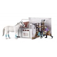 Bruder paardenstalset met paard en accessoires  1:16 - thumbnail