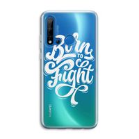 Born to Fight: Huawei P20 Lite (2019) Transparant Hoesje