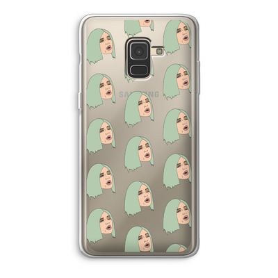 King Kylie: Samsung Galaxy A8 (2018) Transparant Hoesje